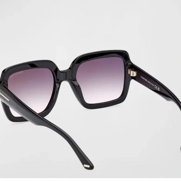 Tom Ford Black Gradient Square Sunglasses - Picture 2 of 7